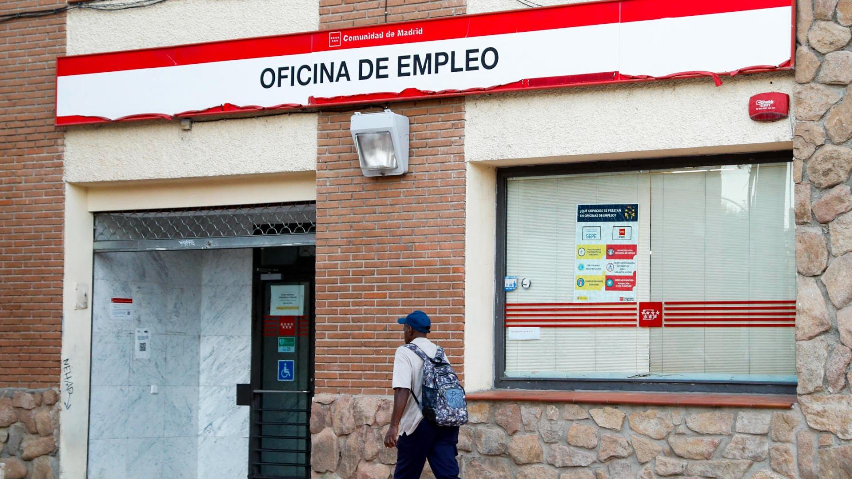 Imagen de archivo de una oficina de empleo.