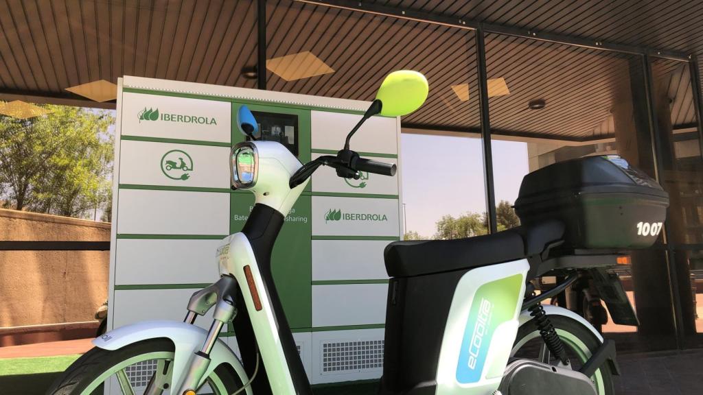 Scooter eléctrica.