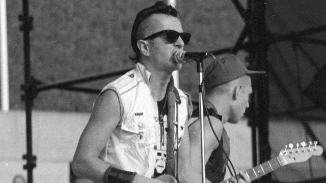 Joe Strummer en Oakland 1982-