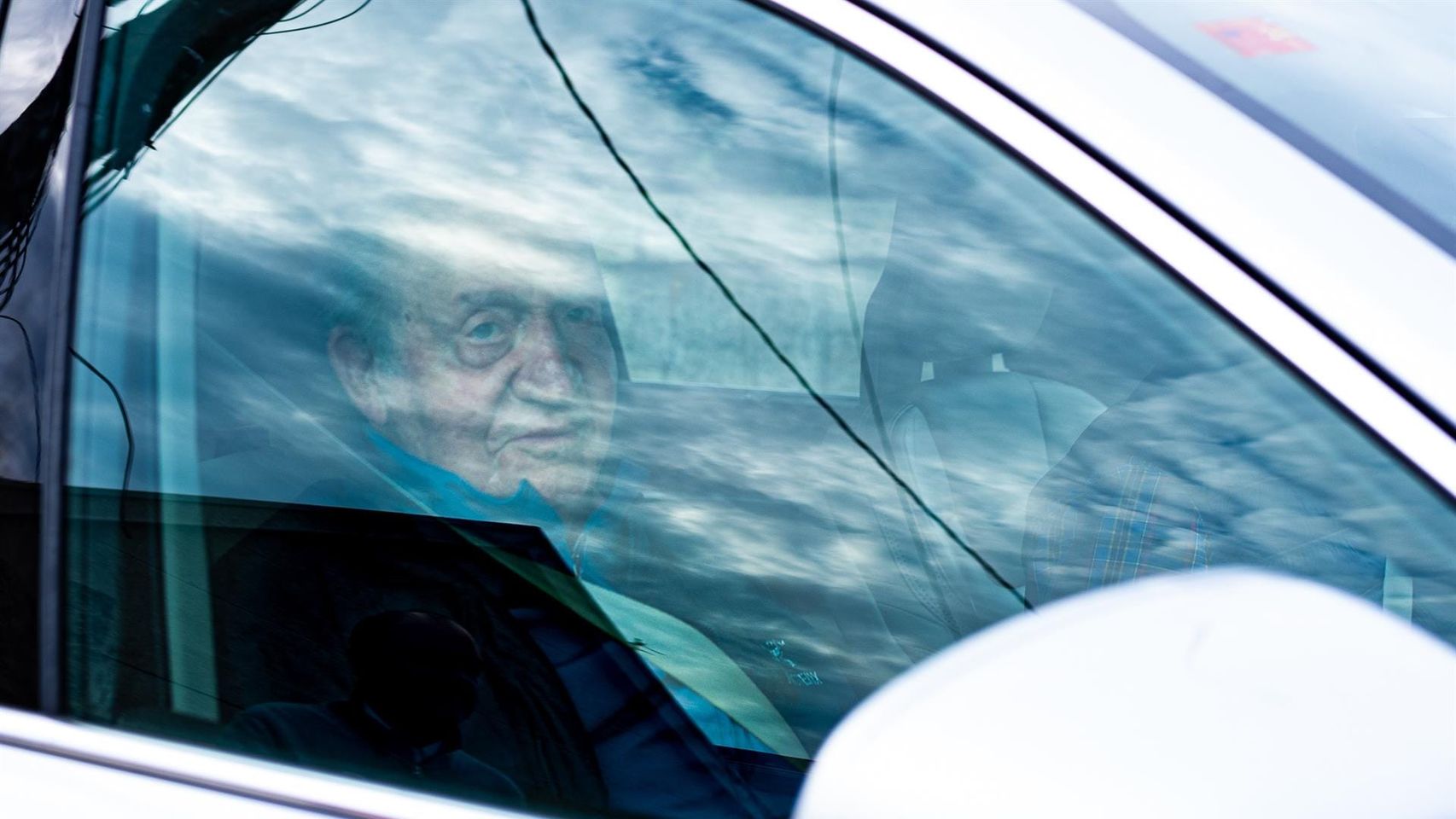 Juan Carlos I abandona Sanxenxo