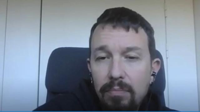 Pablo Iglesias en una entrevista en 'Diari de Barcelona'.