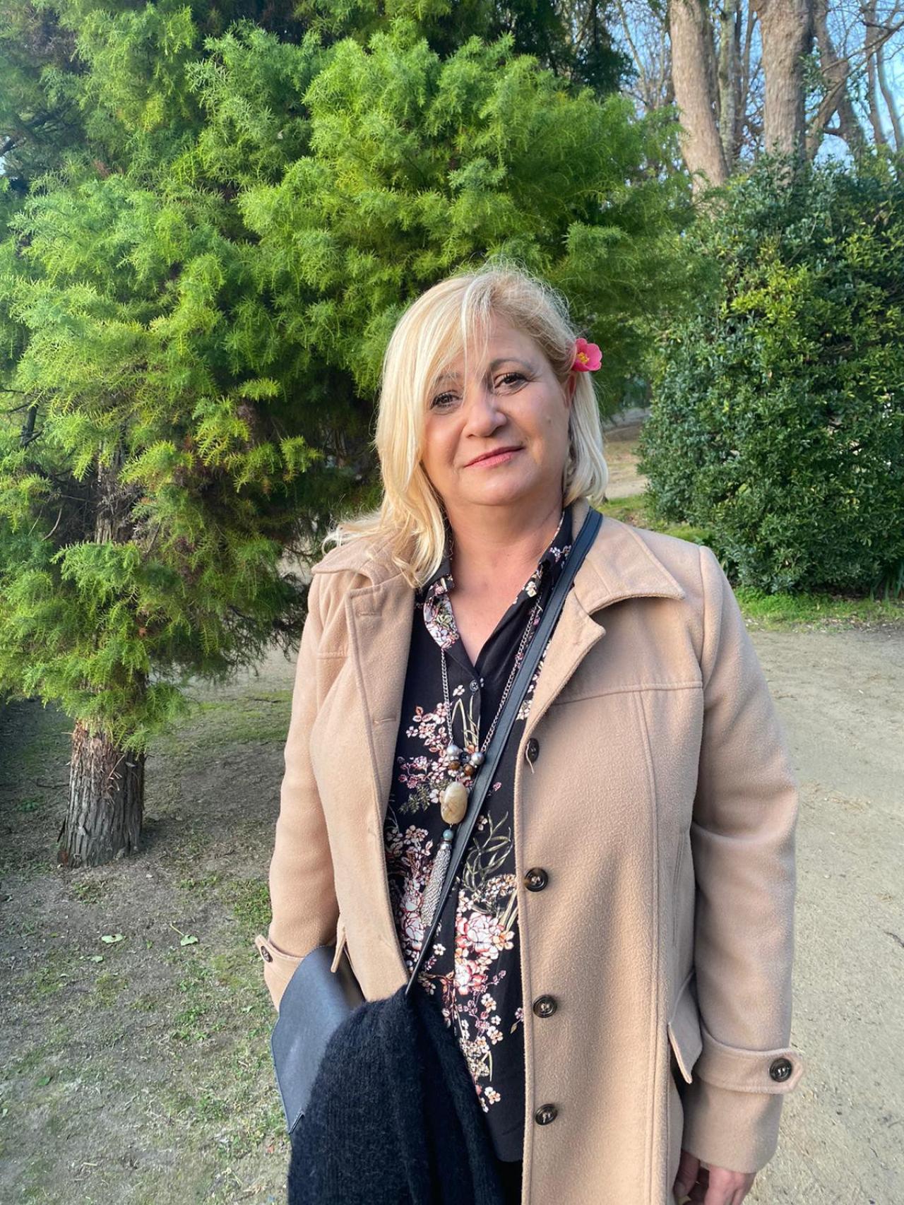 Esther Cabero, paciente de enfermedad de Crohn.