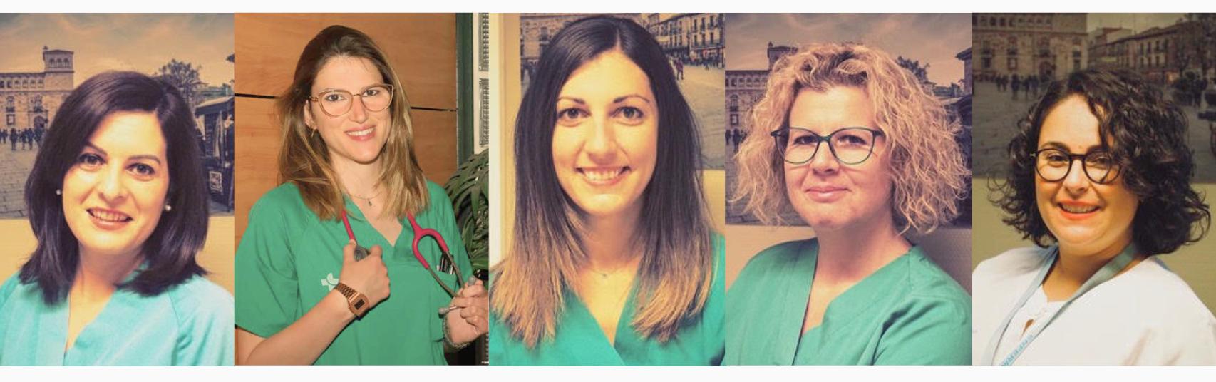 Equipo médico de la unidad de EII del CAULE.
