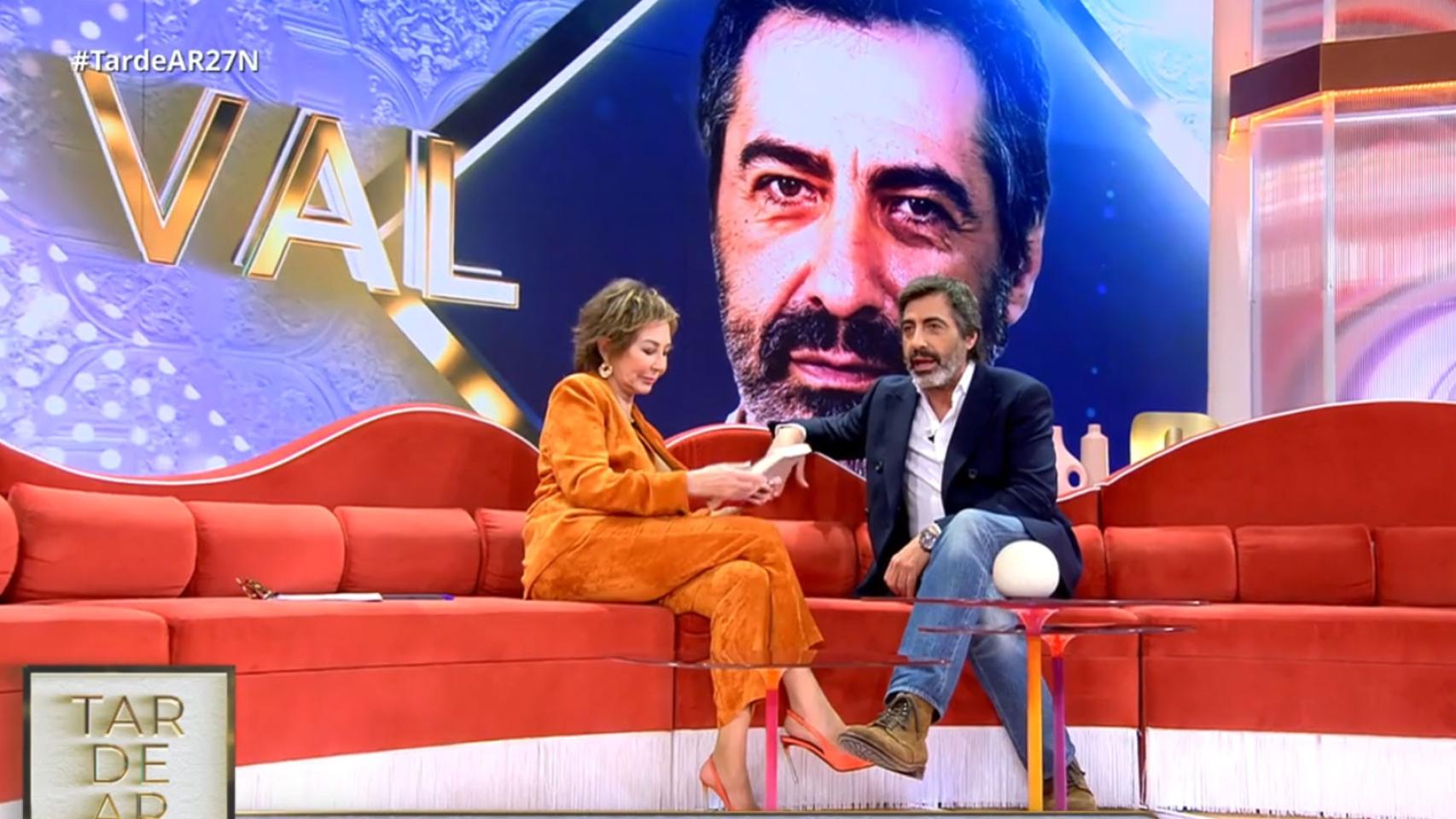 Ana Rosa Quintana y Juan del Val en ‘TardeAR’.