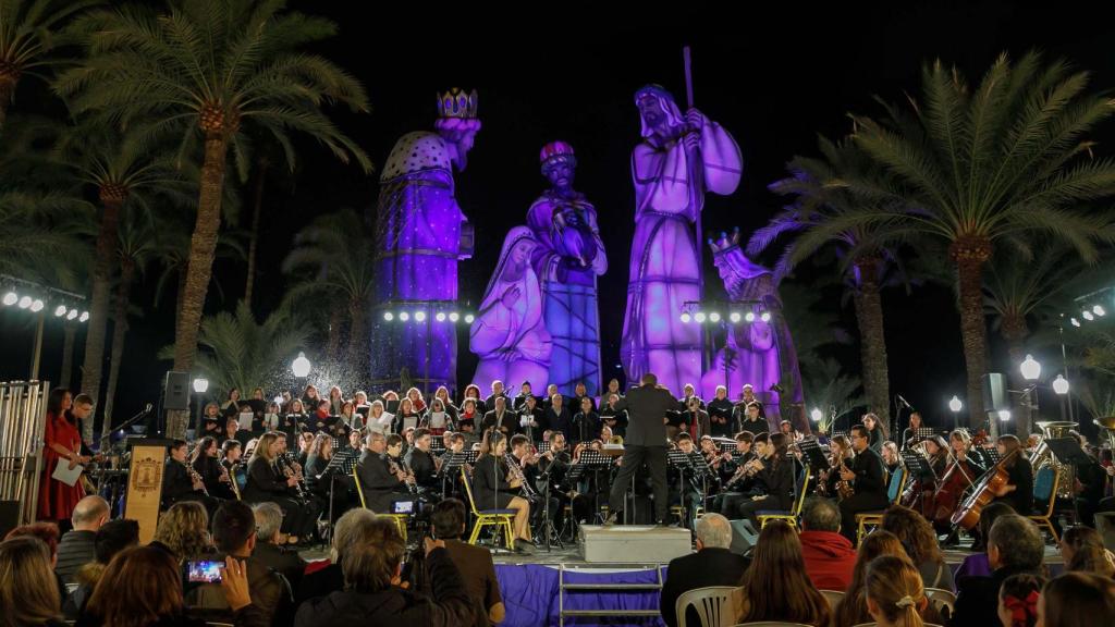 El Belén Gigante de Alicante, el año pasado.