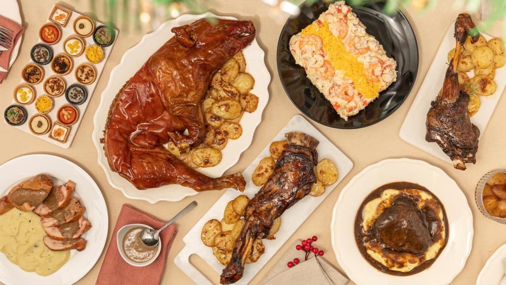 Algunos de los platos tradicionales y de las novedades que se pueden encargar en Mercadona para Navidad