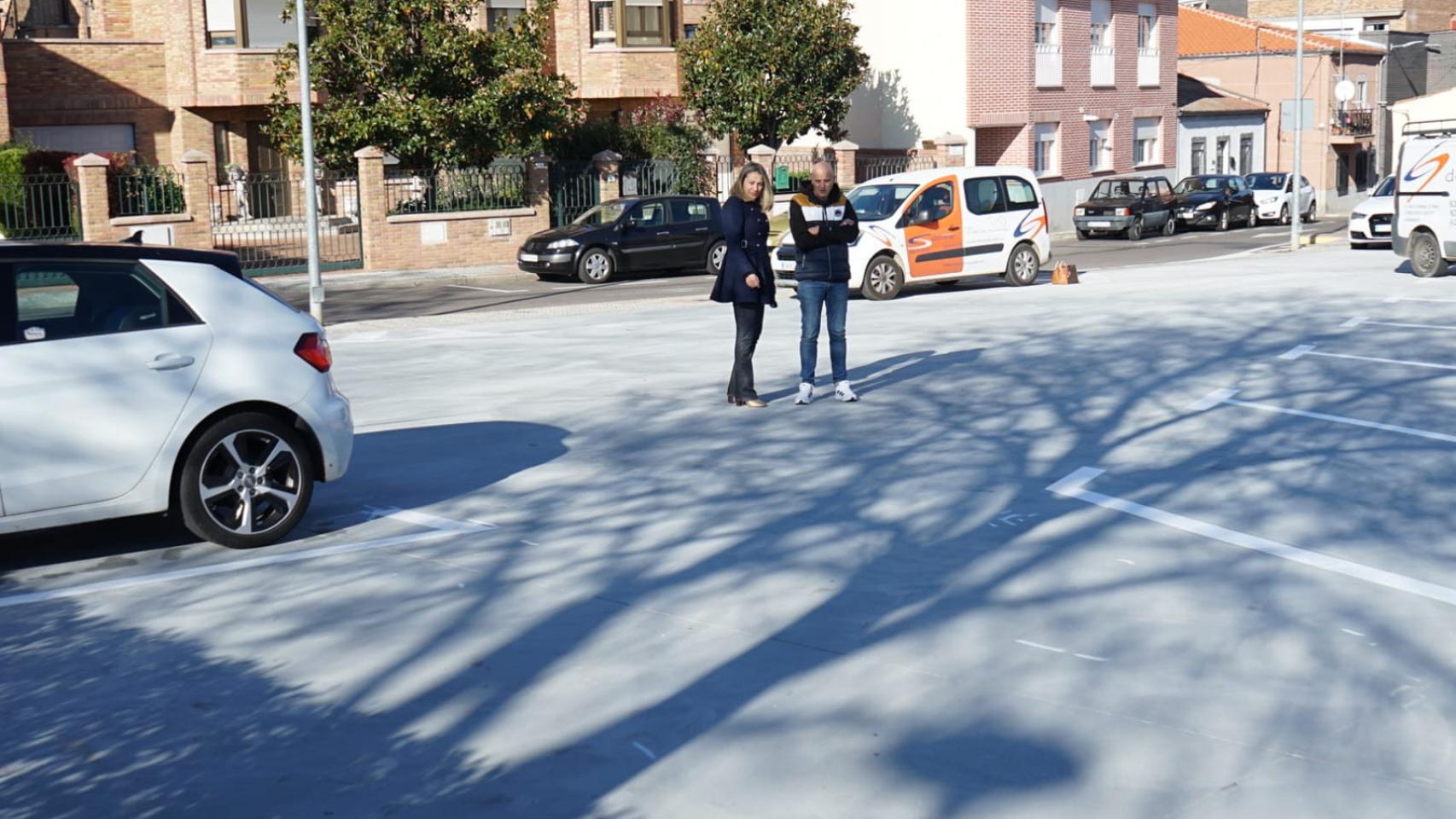 Nuevas plazas de aparcamiento en superficie en Santa Marta