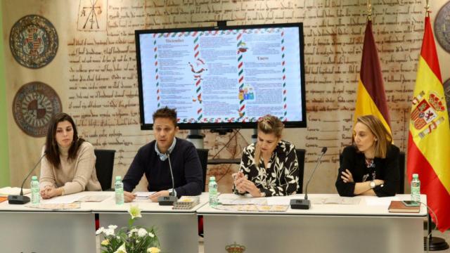 Presentación del programa de Navidad de Benavente