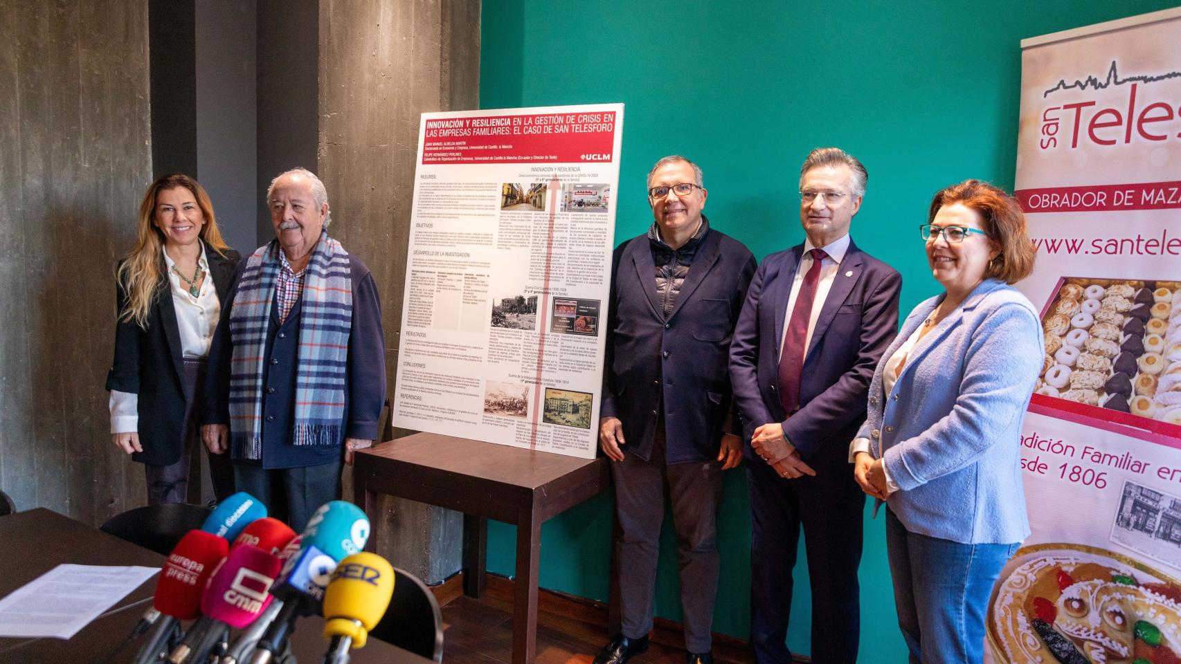 Presentación en Toledo de los resultados de San Telesforo, el obrador de mazapán artesano más antiguo de España. Fotos: Javier Longobardo