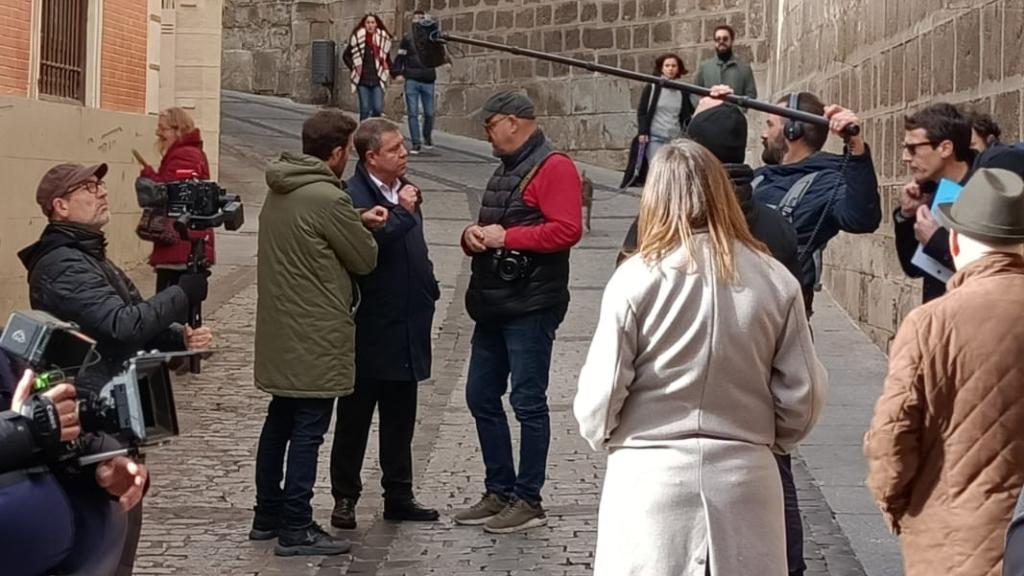 Grabación del programa 'Salvados' en Toledo.