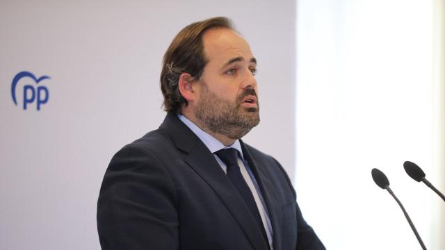 Paco Núñez, presidente del PP de Castilla-La Mancha, en Alcázar de San Juan. Foto: PP CLM.