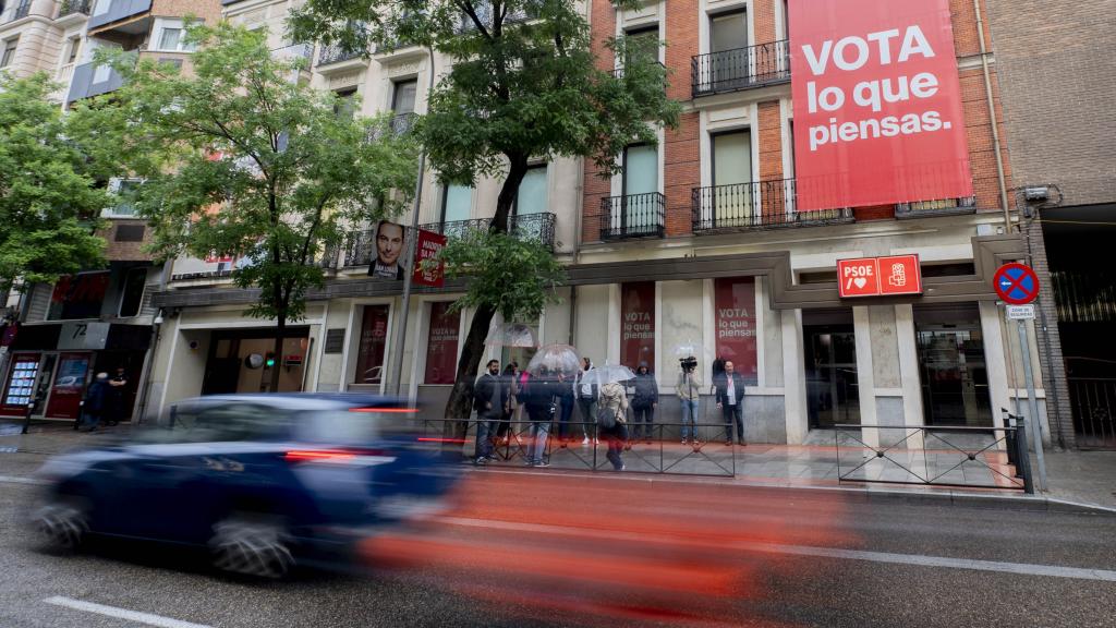 Sede del PSOE en la calle Ferraz.