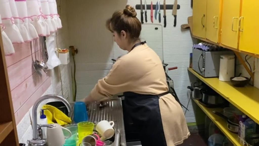 Imagen de archivo de una ama de casa.