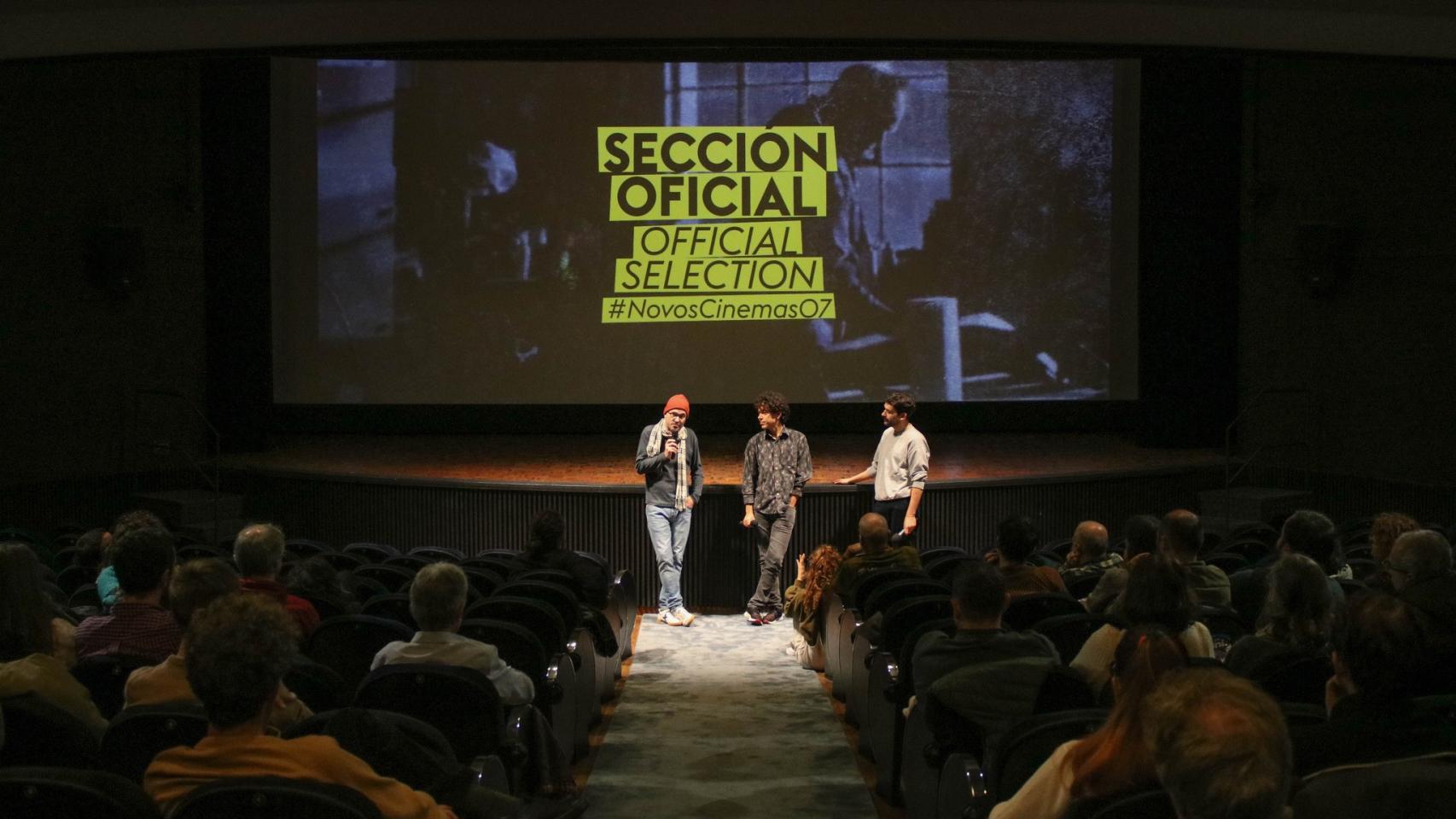 Imagen de una edición anterior del festival Novos Cinemas de Pontevedra.