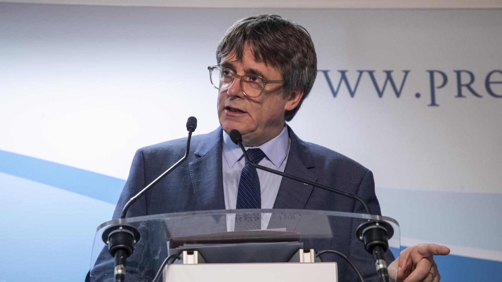 Carles Puigdemont, el pasado 9 de noviembre.