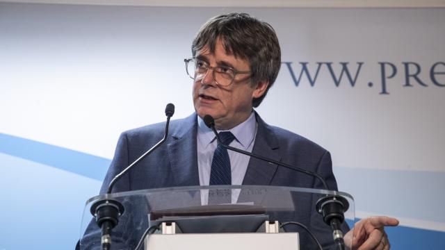 Carles Puigdemont, el pasado 9 de noviembre.