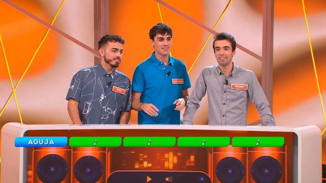 Los Mozos de Arousa en 'Reacción en cadena'.