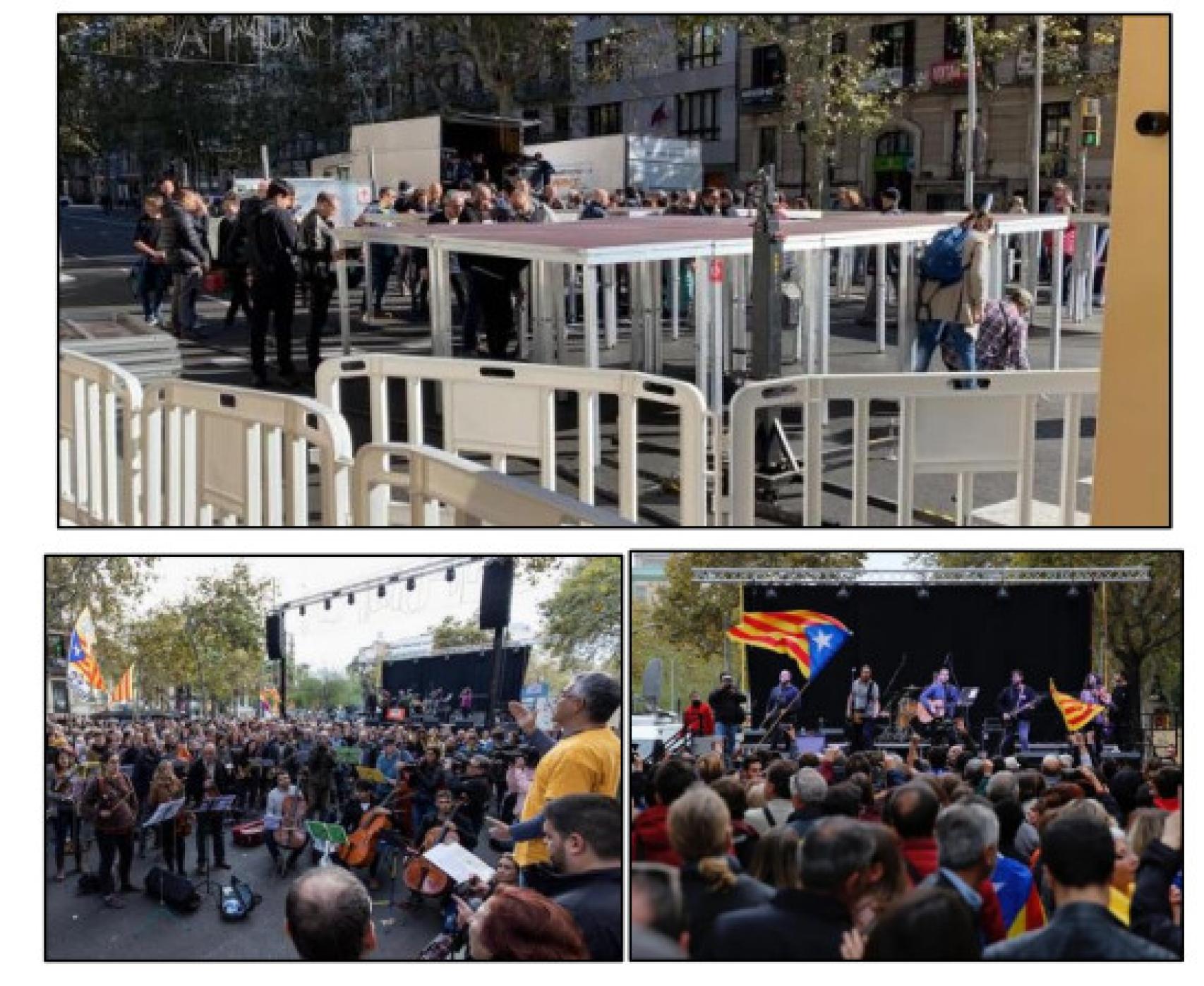 Actividades convocadas por Tsunami Democràtic el 9 de noviembre de 2019.