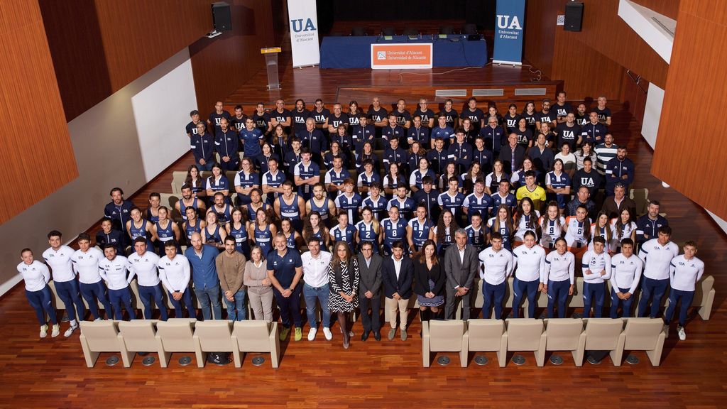 Estos son los deportistas federados de la Universidad de Alicante para la temporada 2023-2024