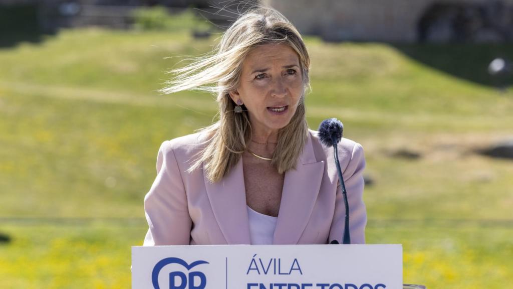 Alicia García, durante la pasada campaña electoral