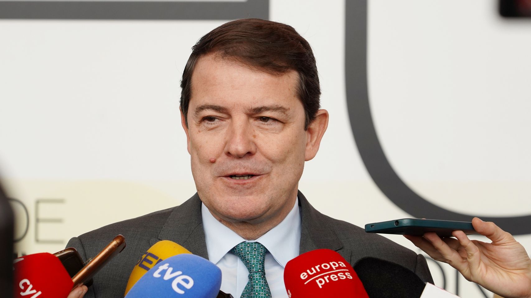 El presidente de la Junta, Alfonso Fernández Mañueco