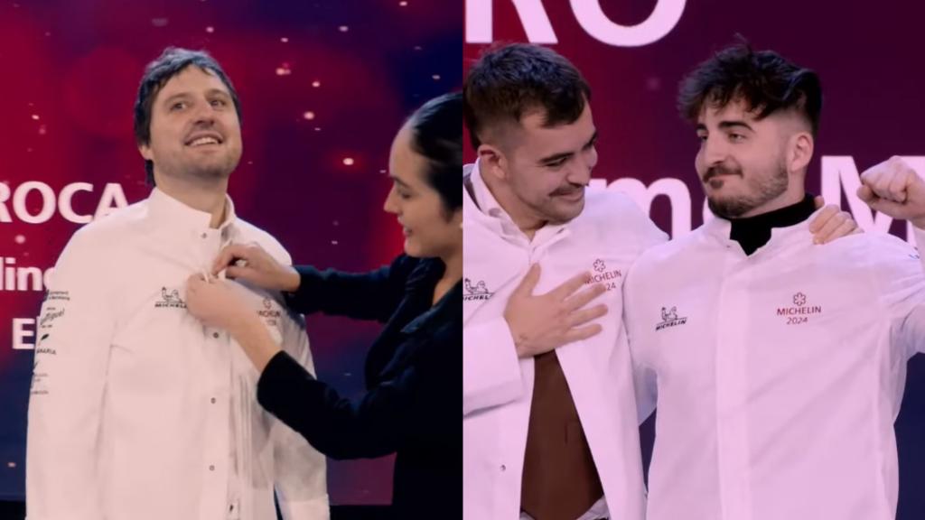 Alberto Molinero, de Erre de Roca Casillas; y Carlos Jaime Mondéjar, del restaurante Barro