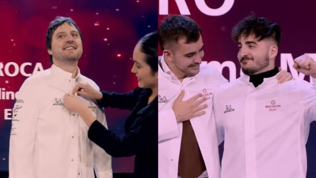 Alberto Molinero, de Erre de Roca Casillas; y Carlos Jaime Mondéjar, del restaurante Barro