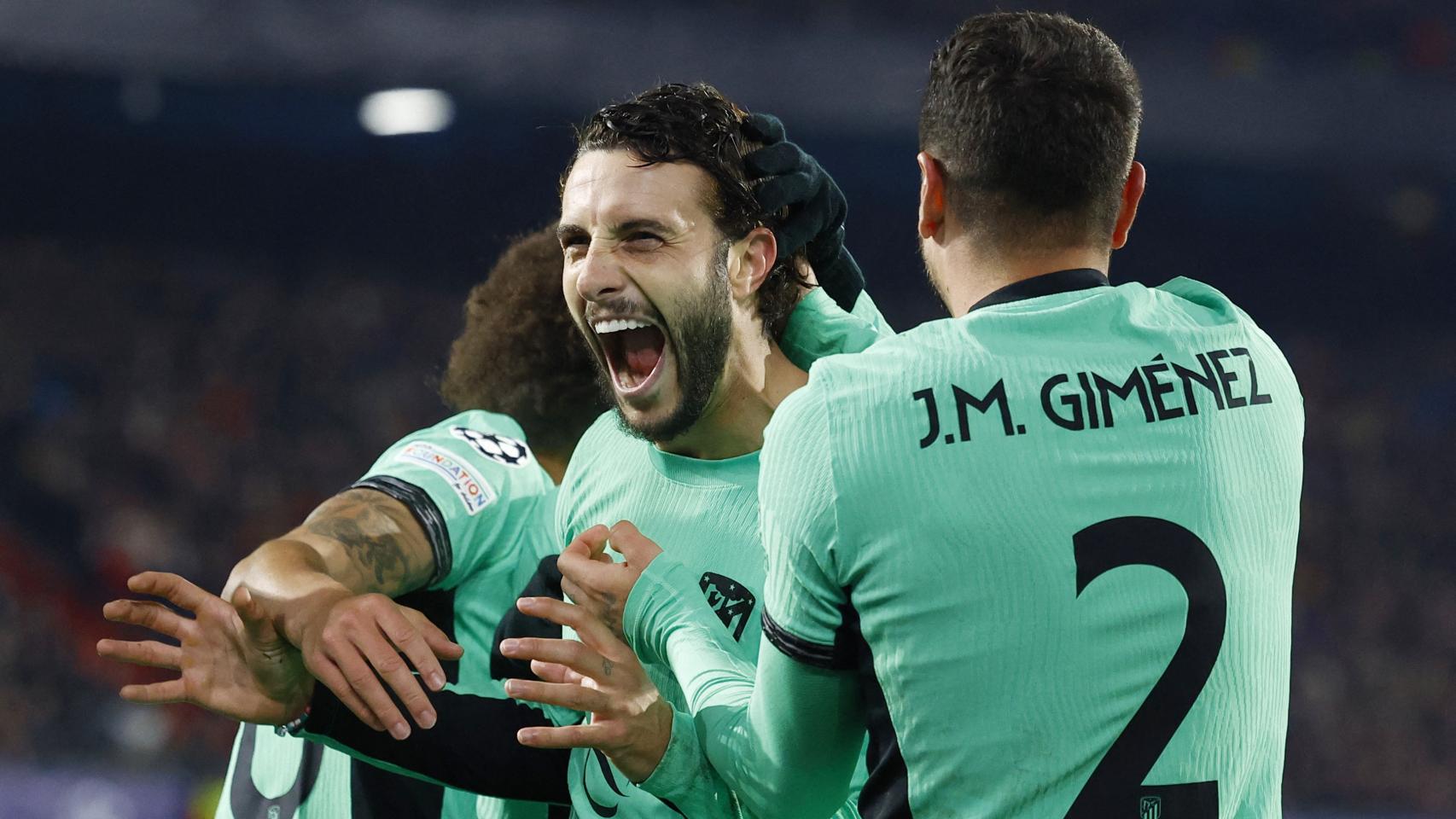 Hermoso celebra el 0-2