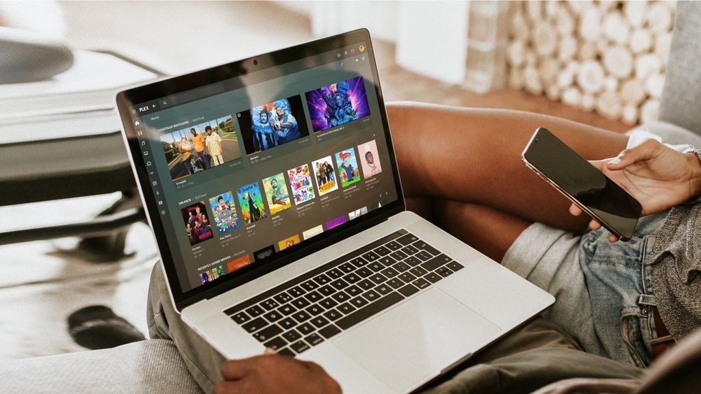Plex en un ordenador portátil