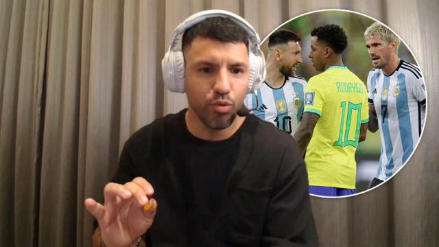 Agüero ataca a Vinicius y Rodrygo