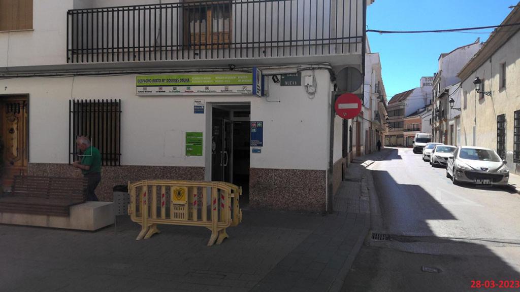 Punto de venta de la calle Nueva de Tomelloso.