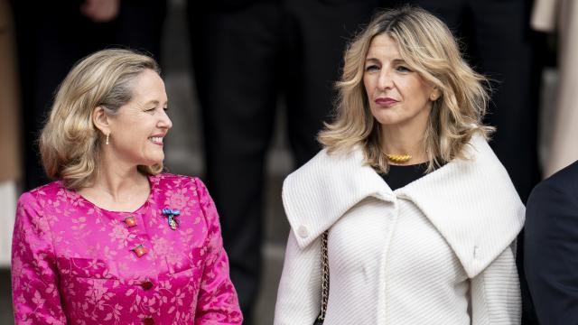 Nadia Calviño y Yolanda Díaz.