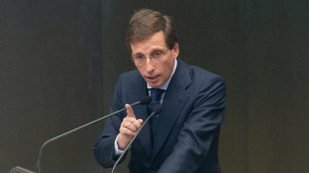 El alcalde de Madrid, José Luis Martínez-Almeida.