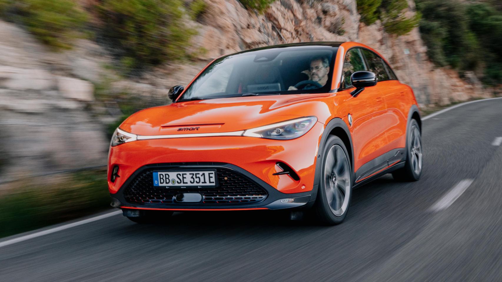 Así es el nuevo Smart #3, un SUV coupé 100% eléctrico.