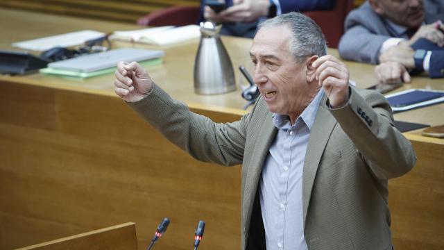 Joan Baldoví. José Cuéllar (Corts Valencianes)