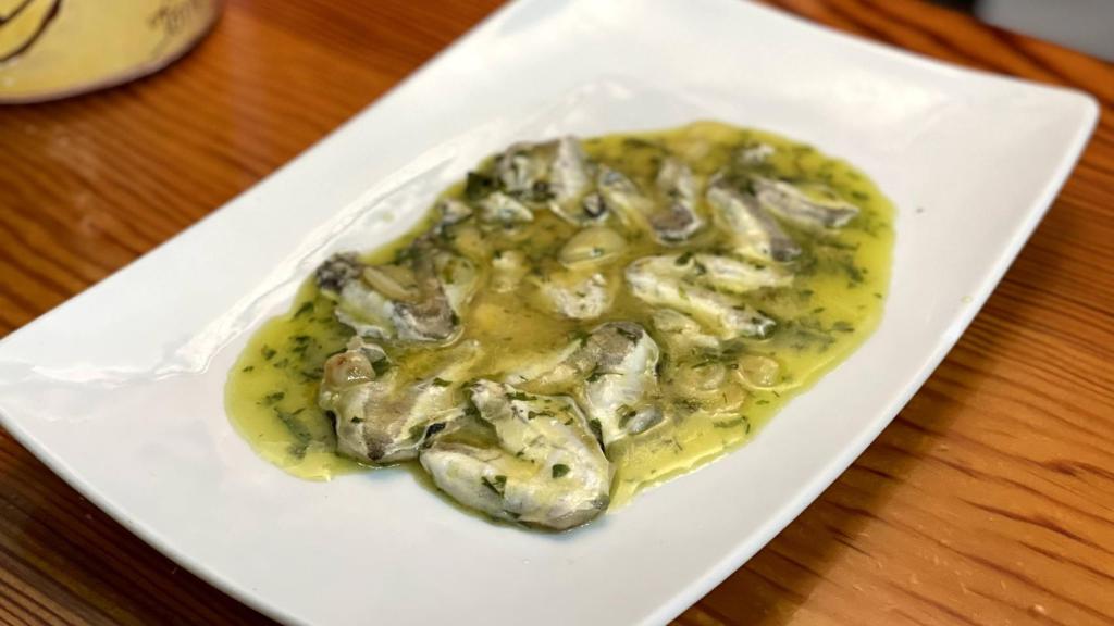 Kokotxas de bacalao en La Ponderosa