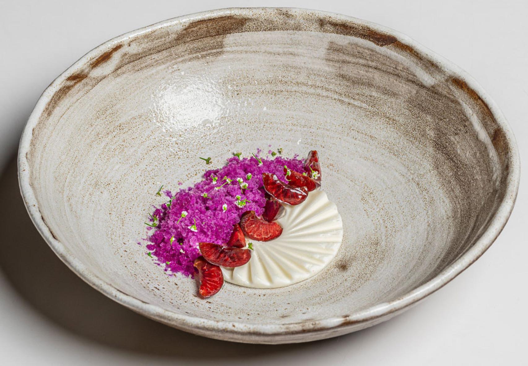 Plato del restaurante Fraula, en Valencia. EE