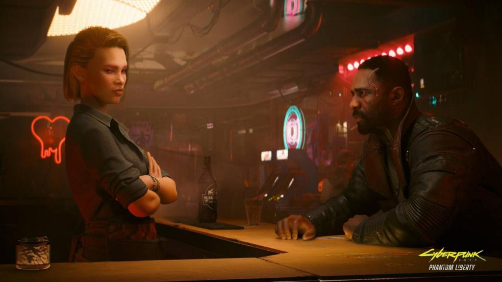 Fotograma del videojuego  'Cyberpunk 2077'.