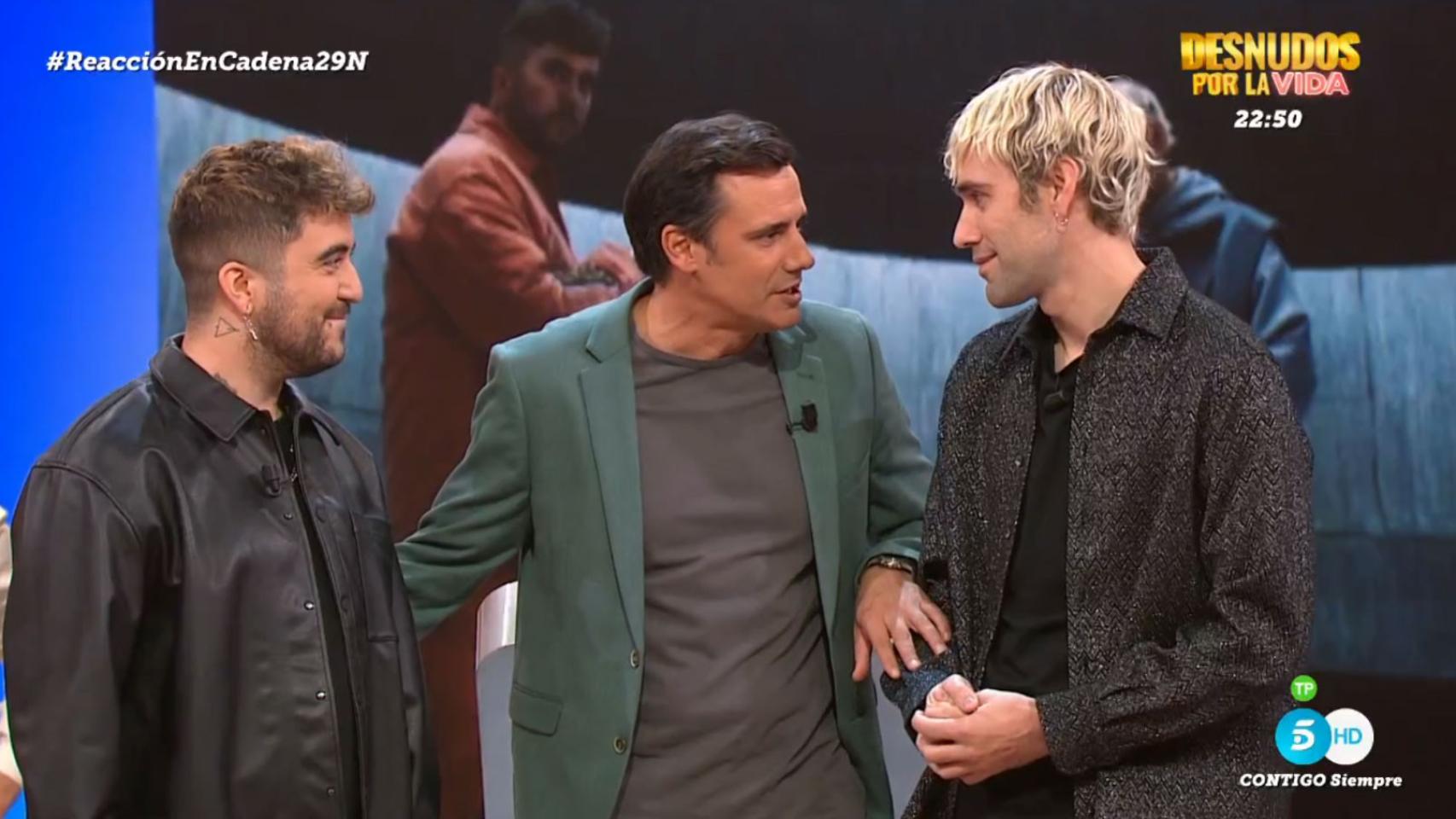 Beret y Mr. Rain en 'Reacción en cadena'.