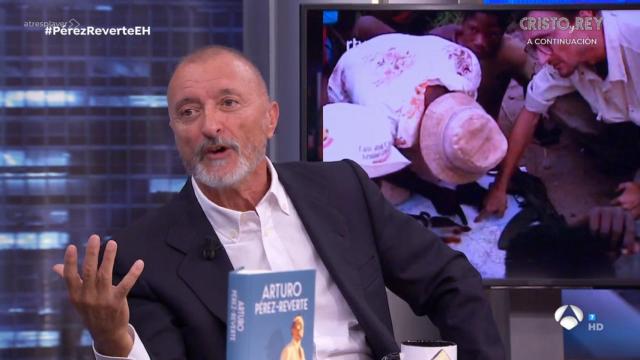 Arturo Pérez-Reverte en 'El Hormiguero'.