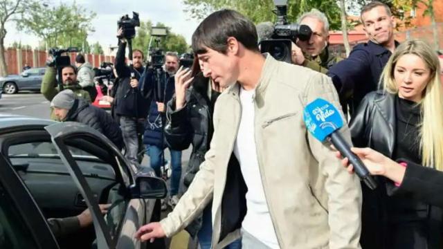 Juan José Ballesta el pasado 7 de noviembre al salir de los juzgados de Parla.