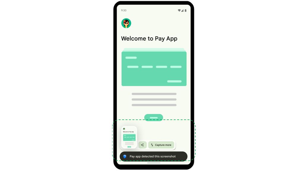 Imagen de la nueva función de Android 14
