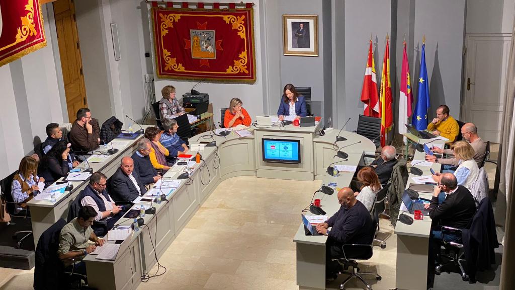 Pleno del Ayuntamiento de Alcázar de San Juan (Ciudad Real). Foto: Ayuntamiento.