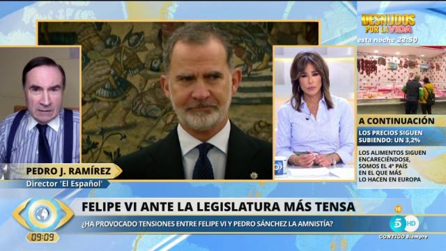 Pedro J. este miércoles en Telecinco.