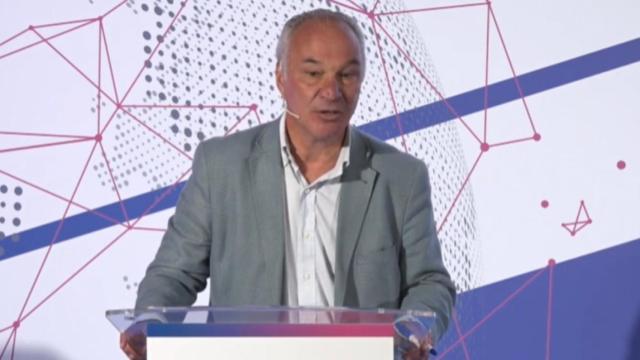 Federico Jiménez de Parga, el ya ex coordinador general de Movilidad del Ayuntamiento de Madrid, durante su participación en el V  Congreso Iberoamericano de Ingeniería y Tecnología.