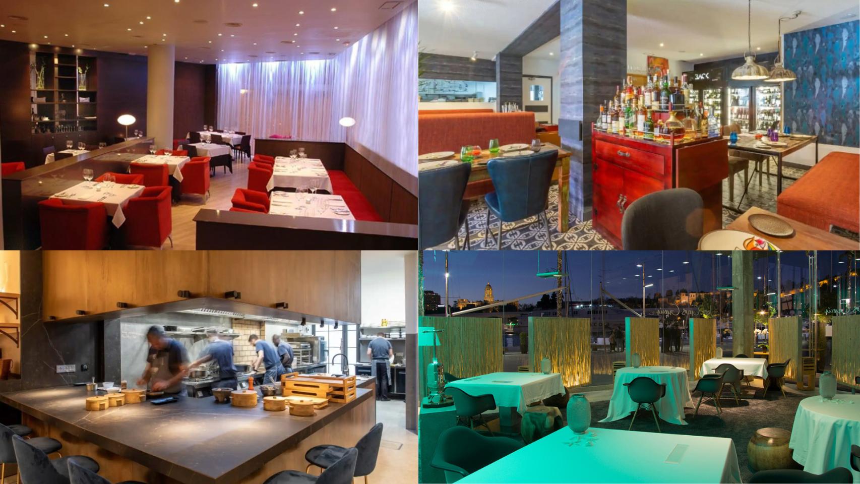 Algunos de los restaurantes que han obtenido al menos una estrella Michelín.
