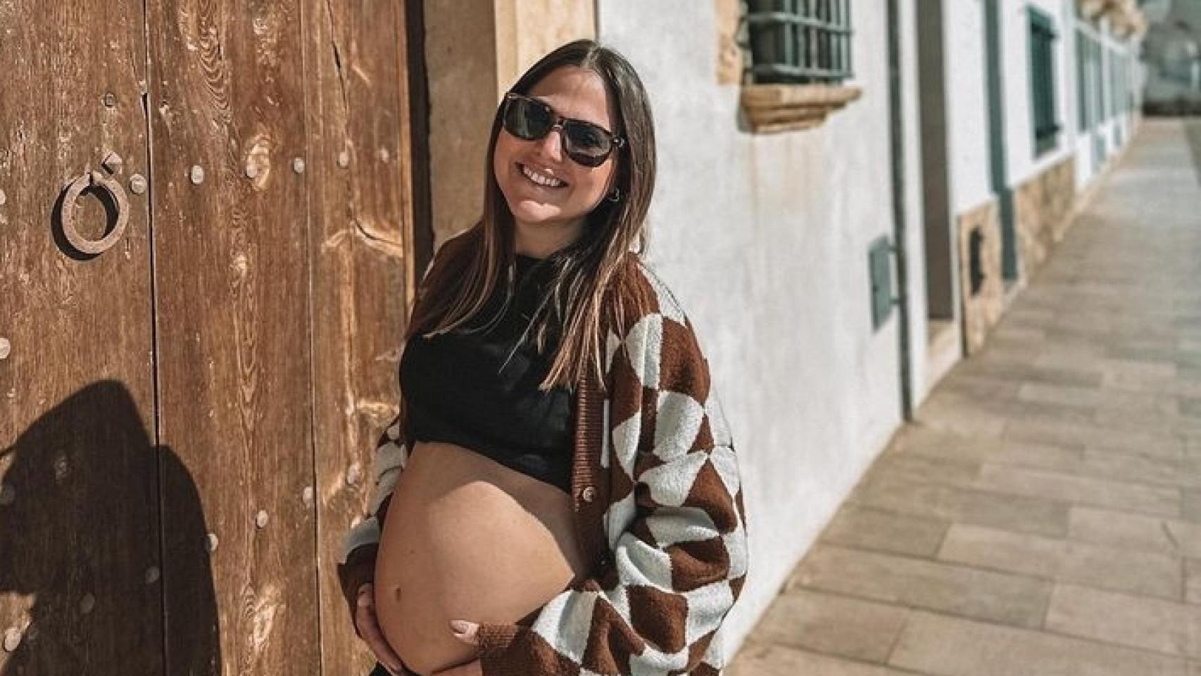 Carla Vilar embarazada tras someterse a tratamientos de fecundación.