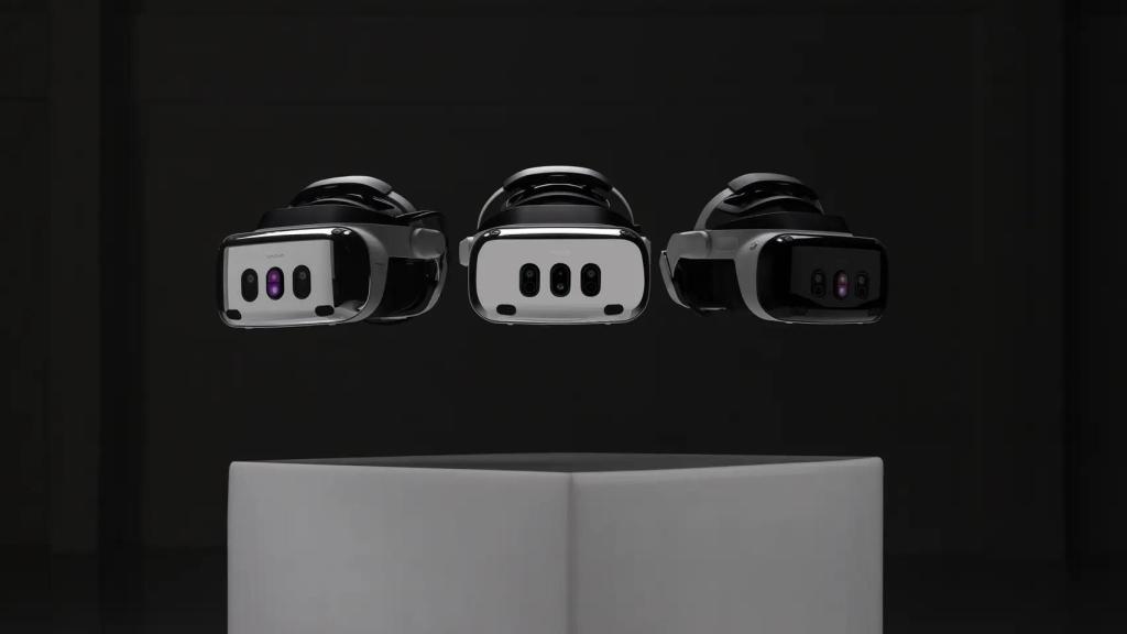 Las tres versiones de las gafas de realidad mixta Varjo XR-4