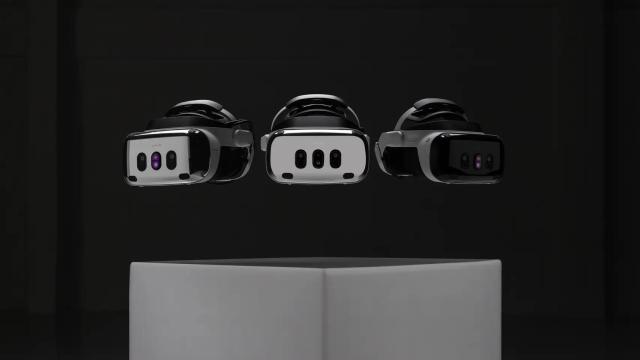 Las tres versiones de las gafas de realidad mixta Varjo XR-4