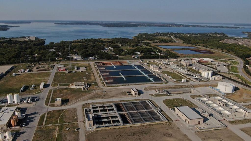 Fotografía de gestión de agua en Texas